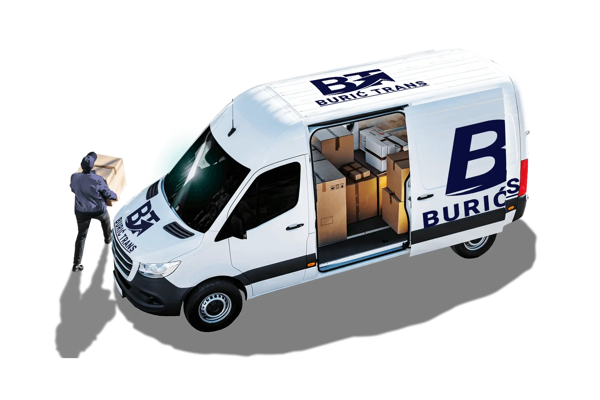 Buric Trans mobilna jedinica u akciji Buric Trans kombi dostava, mobilna jedinica u akciji